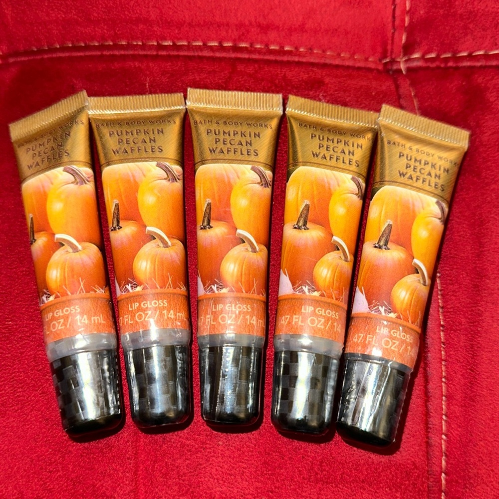 BBW 5pc Pumpkin Pecan Waffles  lip gloss
